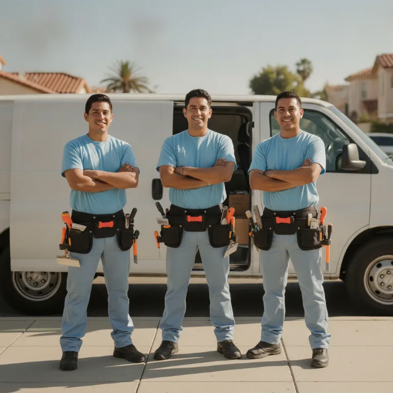 Ladrilhador equipe em Porto Alegre